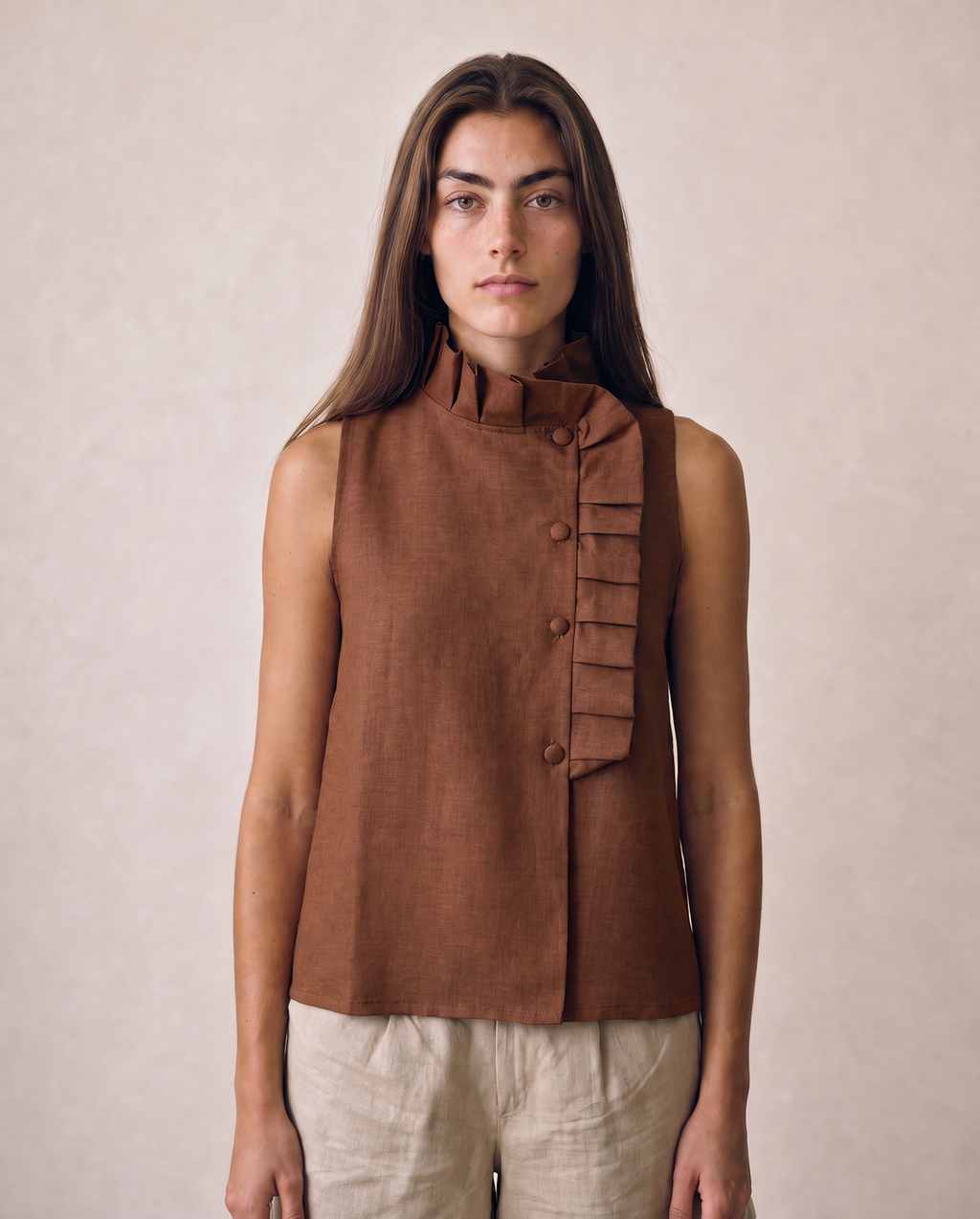 Blusa Florencia Chocolate