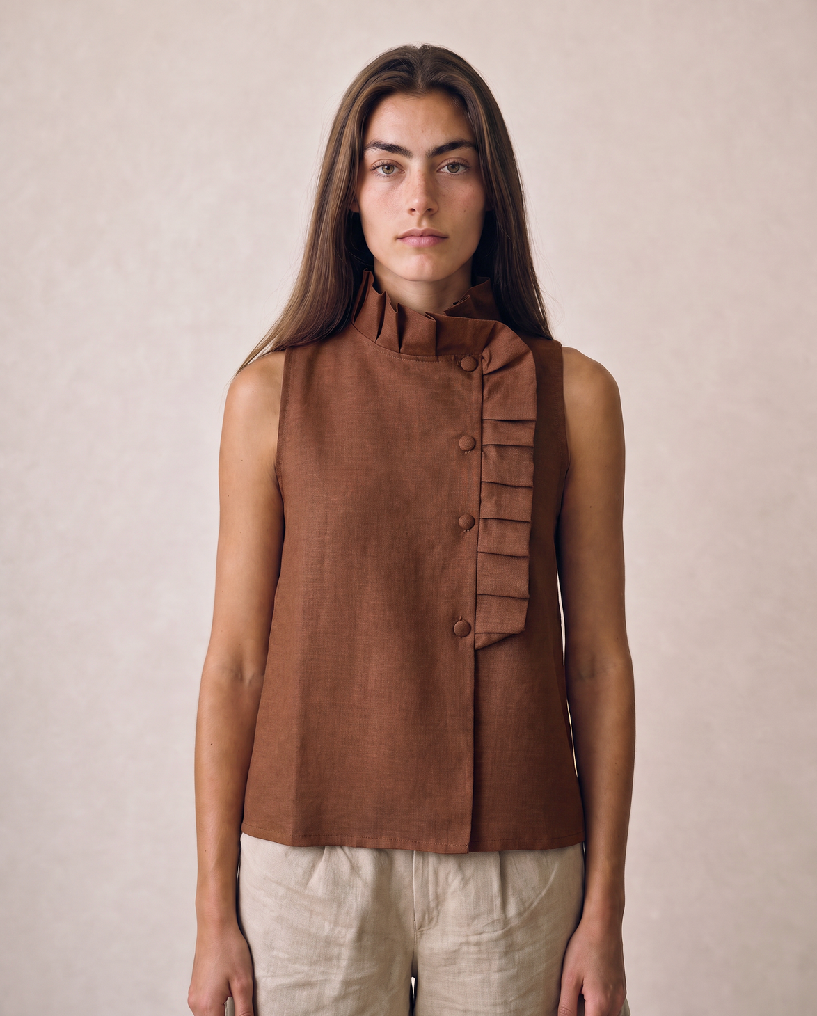 Blusa Florencia Chocolate