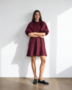 Vestido Melfi Burgundy - Pre venta