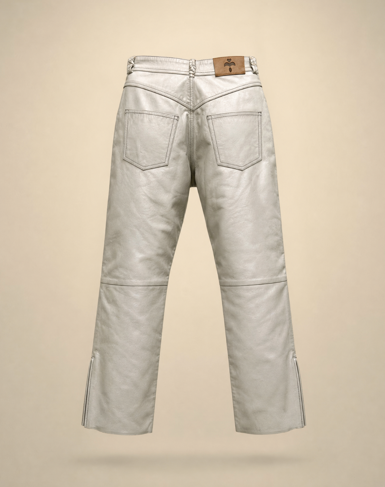 Pantalón Cuero Flare