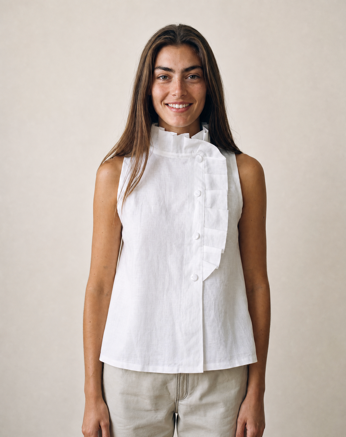 Blusa Florencia Blanca