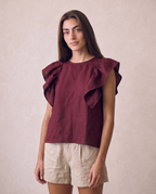 Blusa Val Burgundy