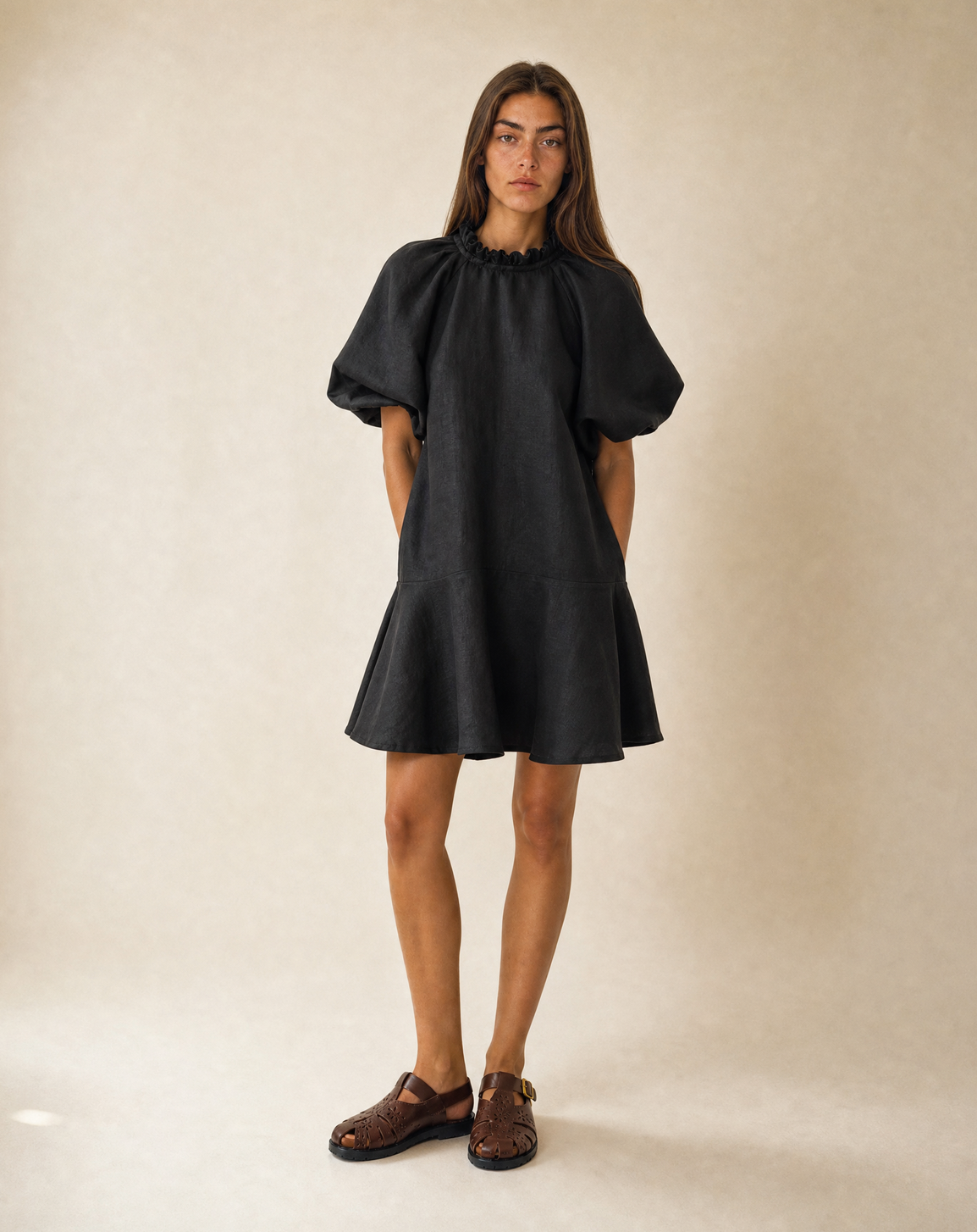 Vestido Melfi Negro