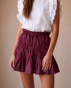 Falda Brisa Burgundy
