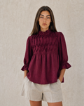 Blusa Catalina Burgundy
