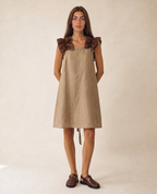 Vestido Lola Beige