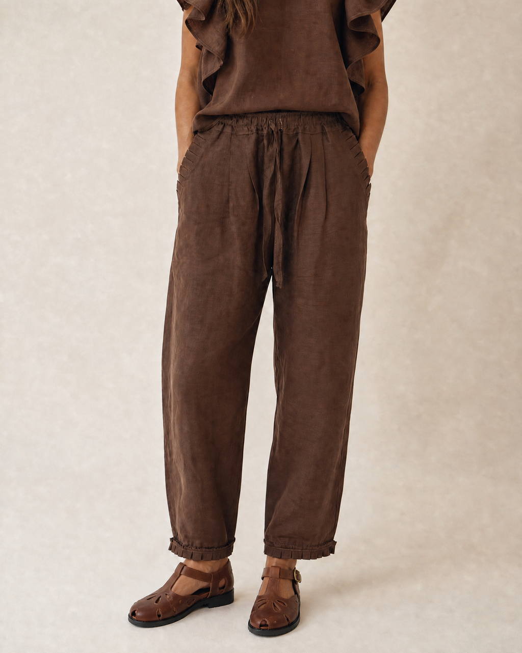 Pantalón Aurelia Chocolate