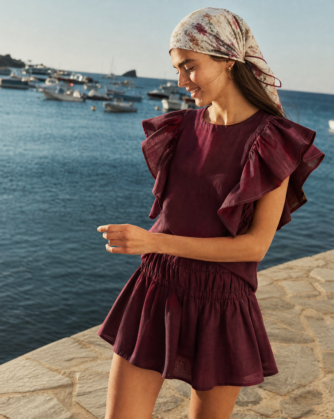Blusa Val Burgundy