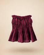 Falda Brisa Burgundy