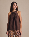 Blusa Luma Chocolate