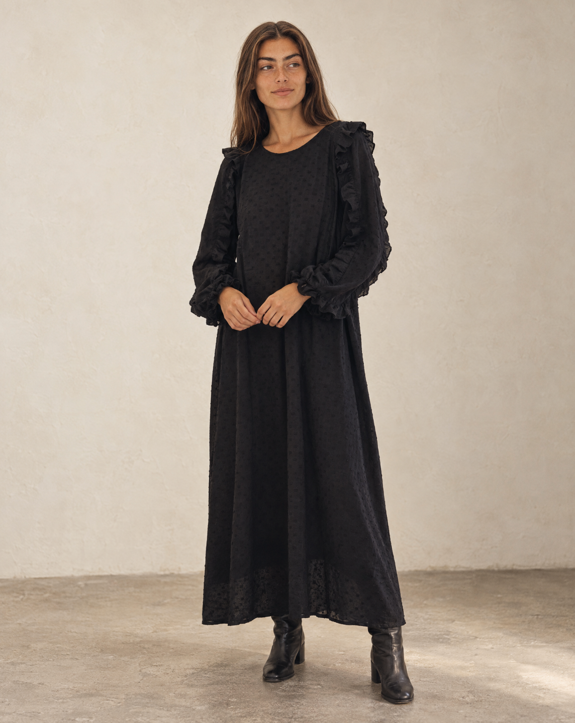 Vestido Sotana Negro