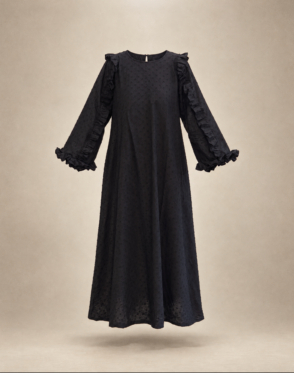 Vestido Sotana Negro