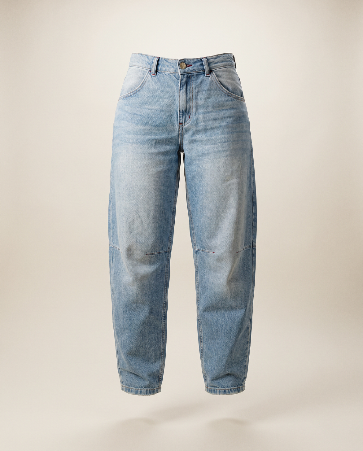 Jeans barrel light blue