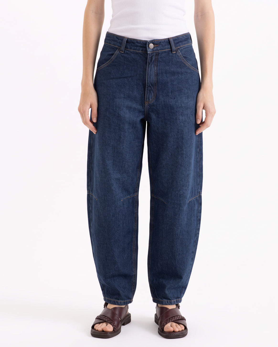 Jeans barrel blue