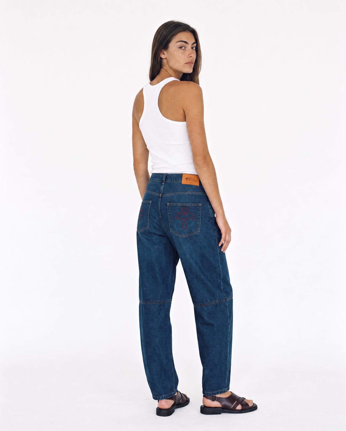 Jeans barrel blue