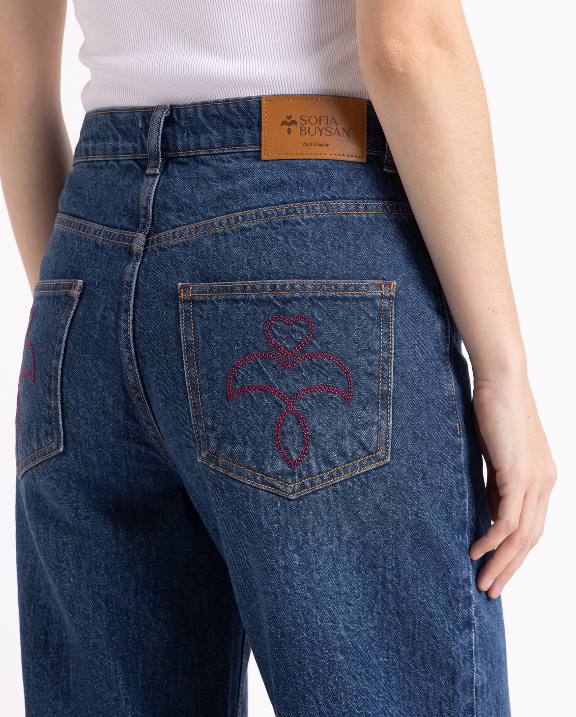 Jeans barrel blue