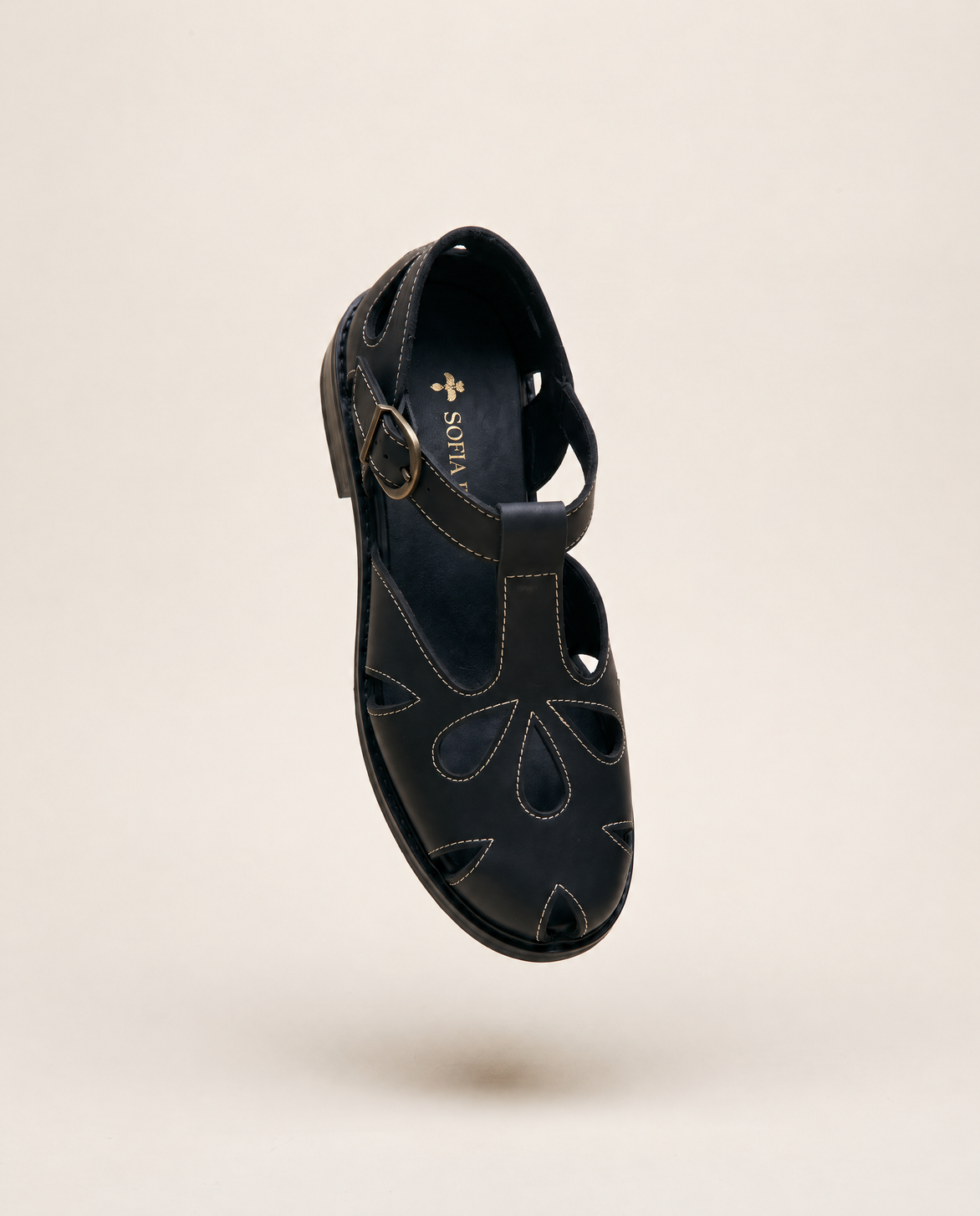 Sandalia Nerida Negra - Pre venta