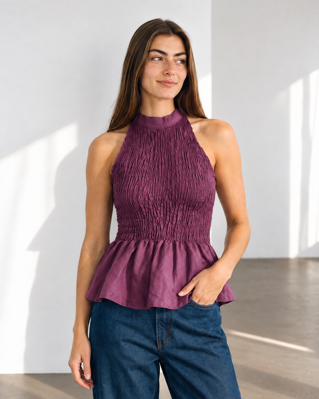 Top Ora Burgundy - Pre venta
